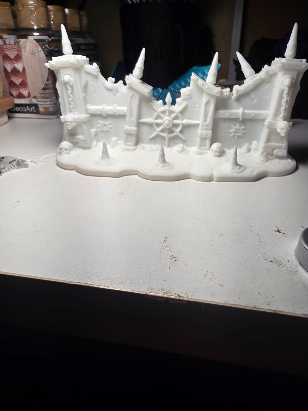 Tabletop terrain wall