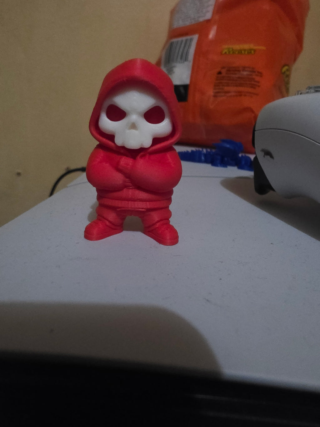 Skull face key chains