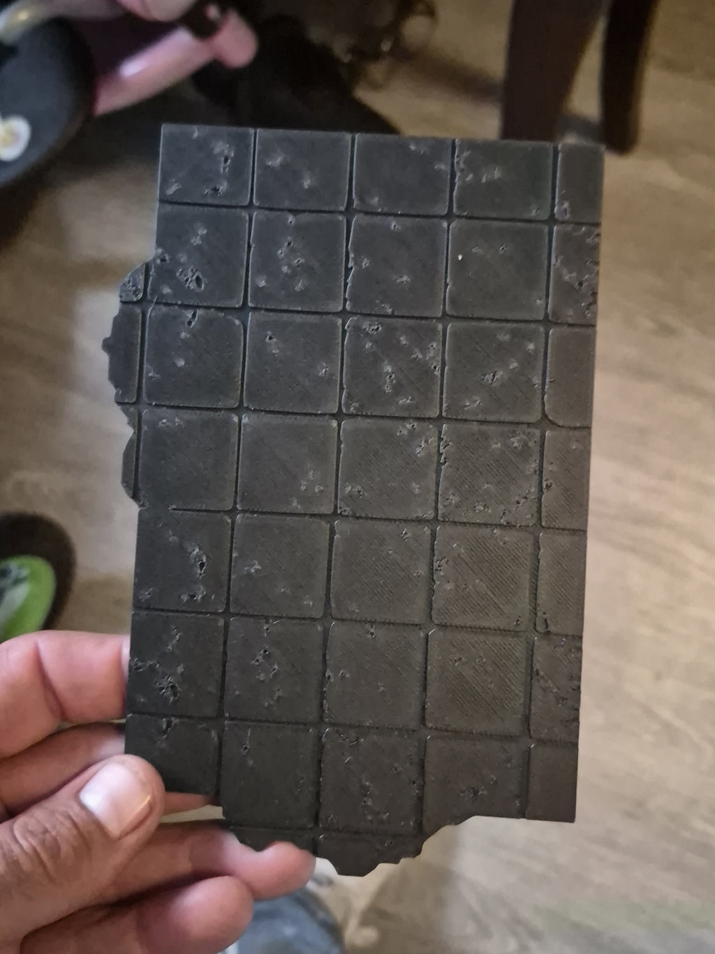 Table top terrain templates