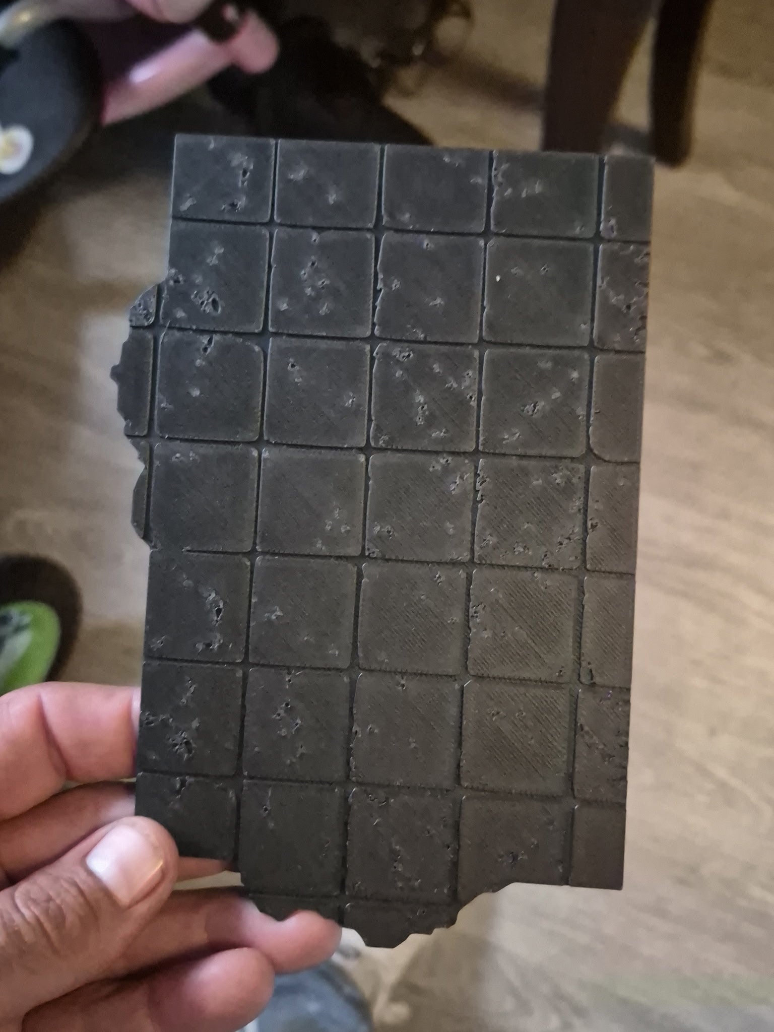 Table top terrain templates