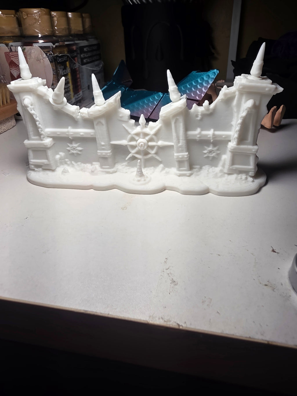Tabletop terrain wall