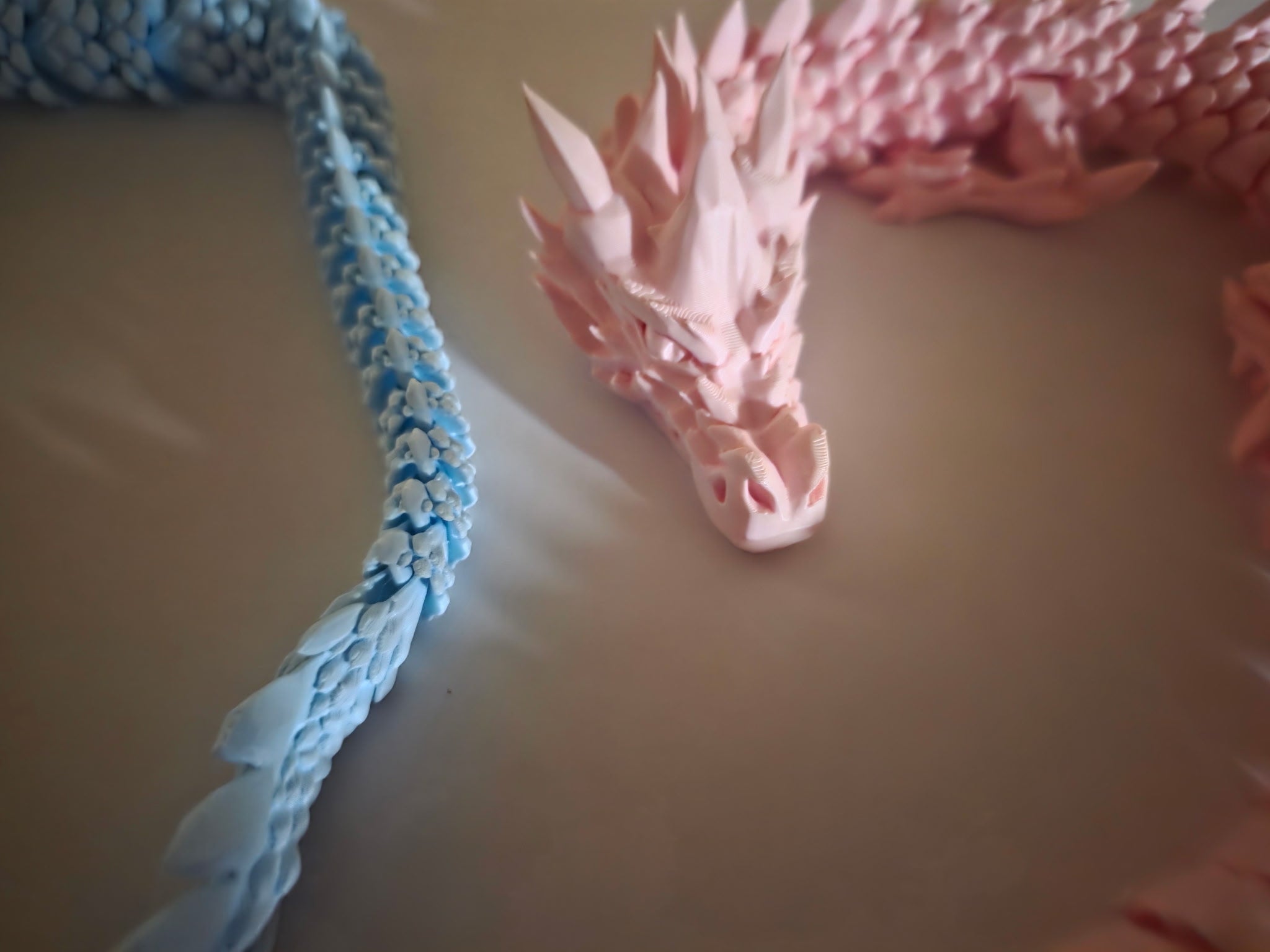 2 foot 3d printed articulated dragons